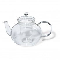 Teekanne Glas Miko mit Glassieb, 1,2 Liter